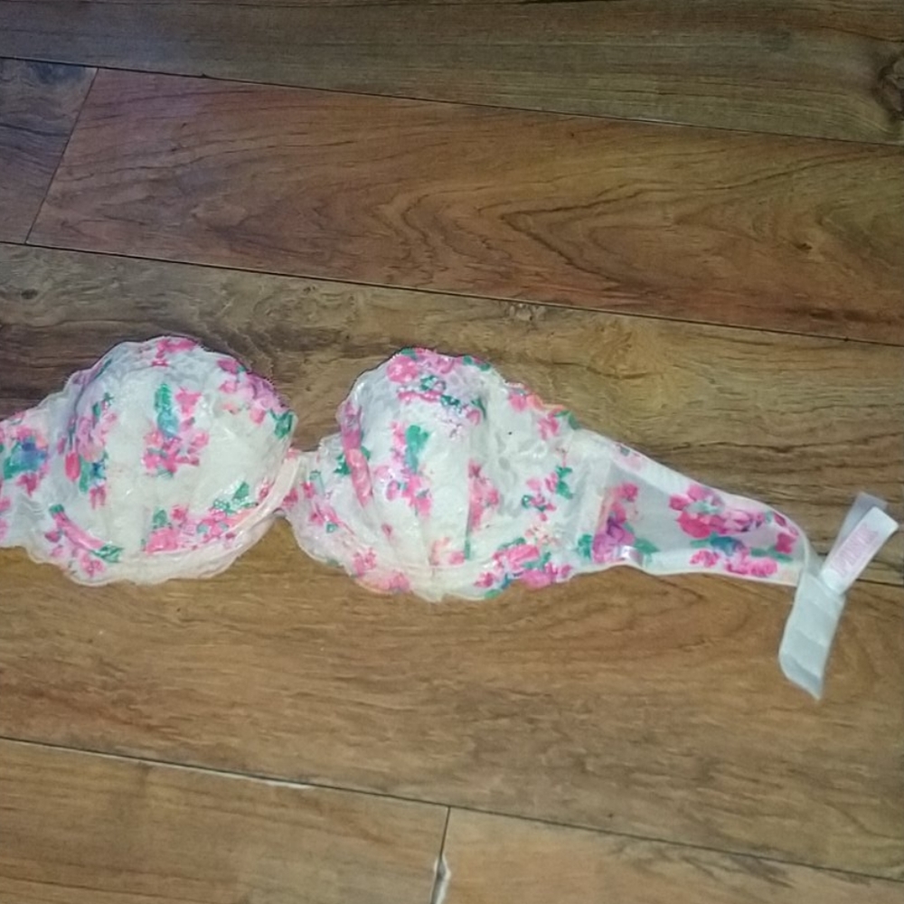 PINK strapless bra